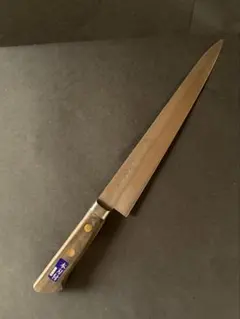 正広作 牛刀 1119日本鋼 筋引 300mm 口金付強化木柄 - メルカリ