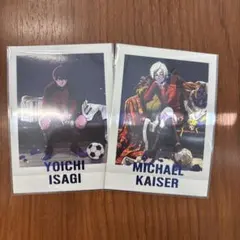 ブルーロック　カイザー　潔　ぱしゃこれ　1種　イラストカード　ブルーロック展