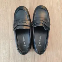 コムサイズム 黒 フォーマルシューズ 20.0