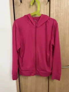 UNIQLO エアリズム UVカットフルジップパーカー　130 ピンク