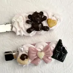 ホイップデコ ヘアピン 前髪クリップ