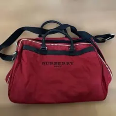 BURBERRY BLACK LABEL ボストンバッグ ゴルフバッグ - メルカリ