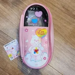新品　未使用　韓国限定 ケアベア CARE BEARS ペンケース　筆箱　ポーチ