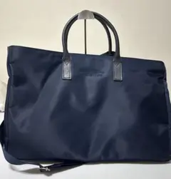 UNITED COLORSOF BENETTONベネトン2WAY トートバッグ紺