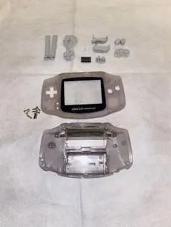 ゲームボーイアドバンス 純正シェル クリアパープル