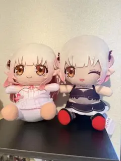 周防パトラ　おすわりぬいぐるみ　2種セットのサムネイル