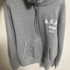 パーカーメンズグレー