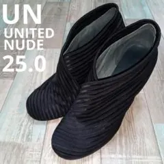 UN　25.0　ユナイテッドヌード　ブーティ　UNITED NUDE　ブラックのサムネイル