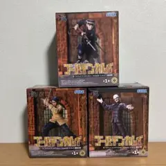 ゴールデンカムイ XrossLink フィギュア 鶴見中尉 鯉登少尉 月島軍曹