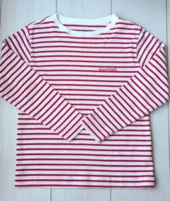 mont-bell WIC.ボーダー ロングスリーブT