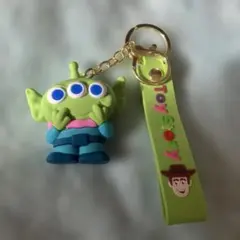 Disney・トイストーリーリトルグリーンメンキーホルダー