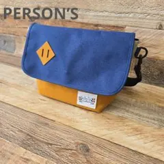 PERSON’S パーソンズ ショルダーバッグ メッセンジャーバッグ①のサムネイル