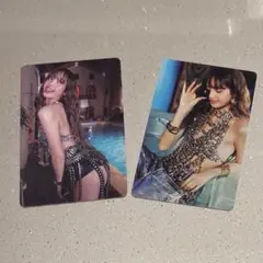 BLACKPINK リサ　2種セット　トレカ　タレントカード