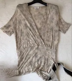Max Mara カシュクールワンピース ベージュ系のサムネイル