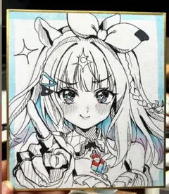 手描きイラスト】アーモンドアイ【ウマ娘】 - メルカリ