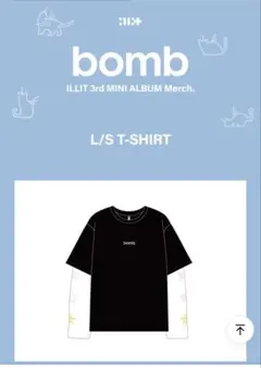 ILLIT bomb L/S T-SHIRT 完売品