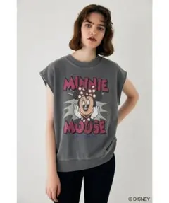 moussy Disney series ミニーマウス ノースリーブ トレーナーのサムネイル