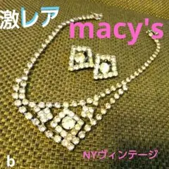 激レア NYヴィンテージ  ニューヨーク ネックレスとイヤリング