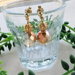 バイカラーチェコピアスor❨イヤリング❩　No.092