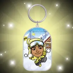 関口メンディー　 GENERATIONS プチキャラ　背景ありメタルキーホルダー