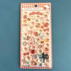 ボンボンドロップシール　キティ　サンリオ　第二弾　赤★サンスター　正規品