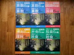 四谷大塚 予習シリーズ6年下 算国理社（有名校対策）、算社（難関校対策）