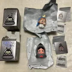 popmart crybaby クライベイビー フィギュア　セット