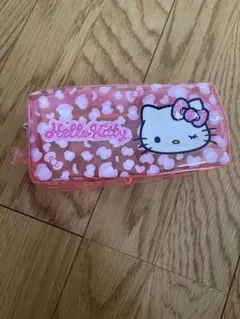 ハローキティ　透明ポーチ　ビニールポーチ