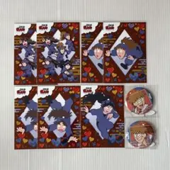 ばれんたいんの段 缶バッジ 久々知兵助 竹谷八左ヱ門 鉢屋三郎 不破雷蔵 5年生