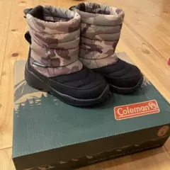 Coleman カモフラージュ スノーブーツ