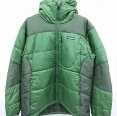 Mサイズ　Patagonia ダスパーカー　DASパーカー 緑　ツギハギ