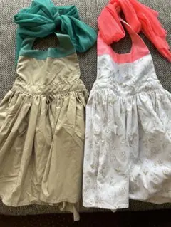 MARL MARL スタイ エプロン2点セット(80〜90㎝)