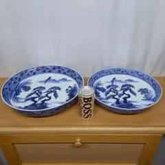 山徳窯、青磁　超特大皿、大皿　中皿　３皿　(ふぐ刺し皿) 山徳窯、青磁 超特大皿、大皿 中皿 3皿 (ふぐ刺し皿) 山徳窯、青磁 超