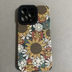 花柄 iPhone 13pro ハードケース