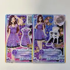 アイカツカード ロマンスキス 7枚セット 香澄真昼 香澄夜空 レア