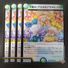 アカネ&アサギ&コハク 4枚セット