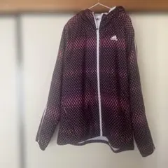 adidas ウィンドブレーカー ドット柄 OTサイズ