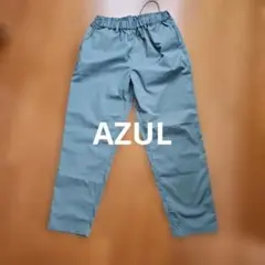 新品AZULby moussyウエストゴム カジュアルパンツ グリーンLサイズのサムネイル