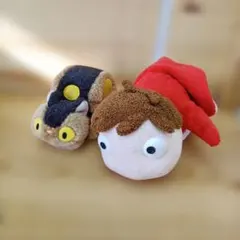 ジブリ　崖の上のポニョ　トトロ　ぬいぐるみ２個セット
