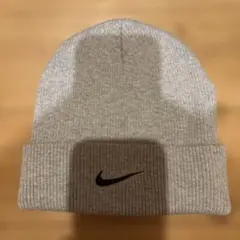 i*i様 NIKE ナイキ　ニット帽　ビーニー　グレー