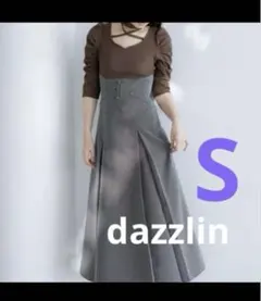 【dazzlin】チョーカーギャザーコルセットワンピース