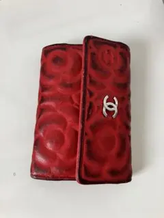 CHANEL レザーキーケース 赤 2026年最新】CHANEL カラー：レッド系 レディース キーケースの人気