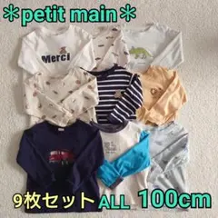 ✽petit main✽ プティプラ 長袖 100cm ９枚セット　まとめ売り