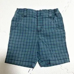 familiar チェック柄 半ズボン サイズ80