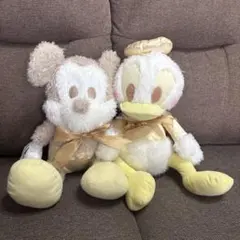 【新品タグ付き】ミッキー&ドナルド ぬいぐるみセット