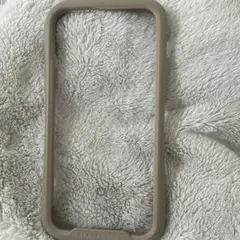 iFace スマホケース ベージュ