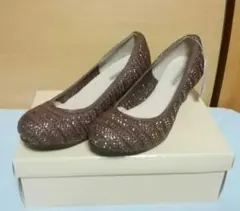 お買い得❗《新品》『petite perlr』メッシュパンプス★２４㎝のサムネイル