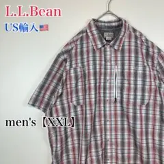 ●BA118【US輸入】 エルエルビーン 半袖 アウトドアシャツ 【XXL】のサムネイル