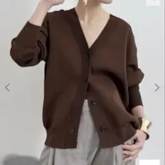 L'Appartement Vneck Cardigan ブラウン　美品のサムネイル