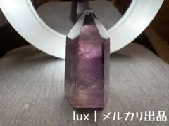 【一点物】深紫アメジスト ポイント｜29×14×14mm ／8.9g